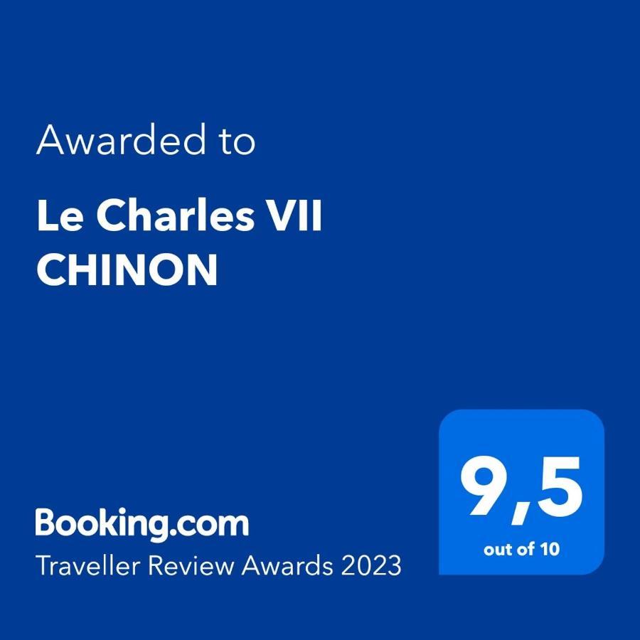 Le Charles VII Chinon Apartamento Exterior foto