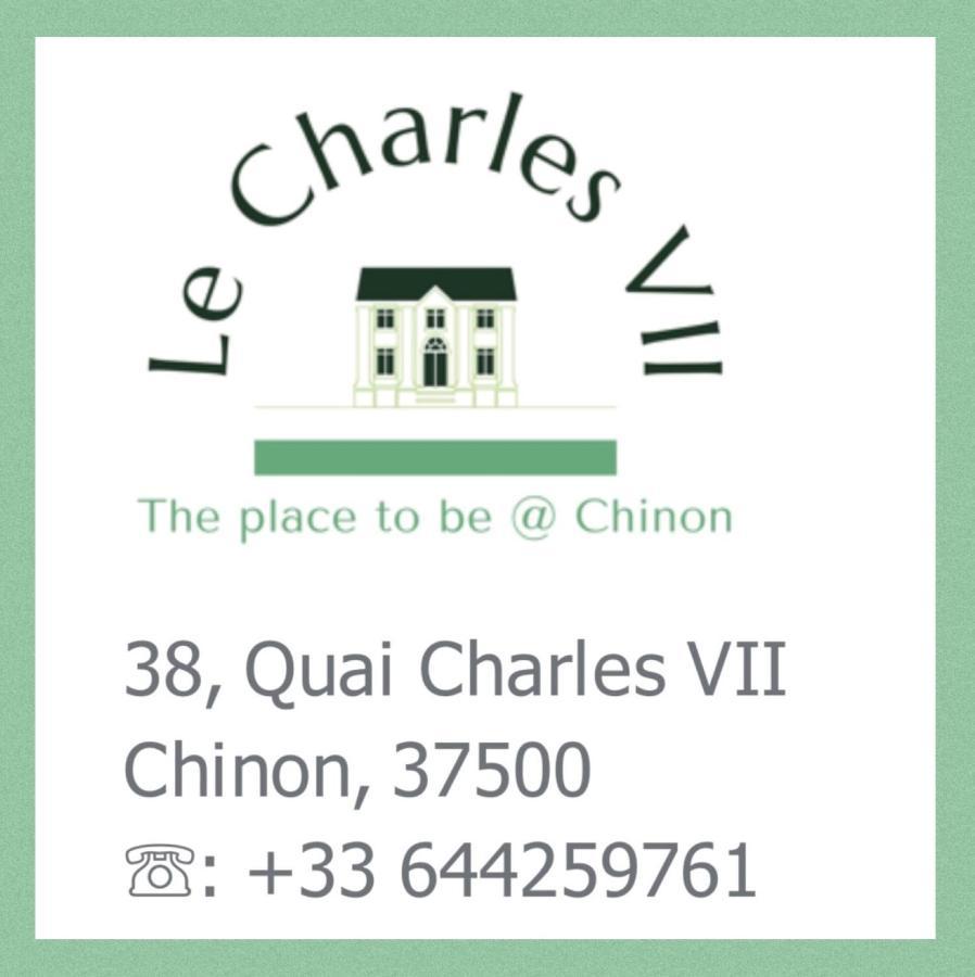 Le Charles VII Chinon Apartamento Exterior foto